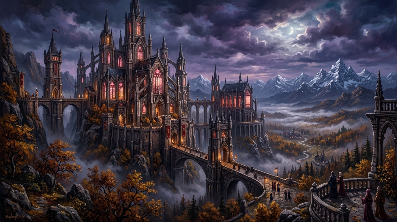 The Whispering Spires Campus